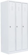 Steelboxx Spind Spind Garderobenschrank - 3 Abteile - 1800 x 885 x 500 mm (1-St)
