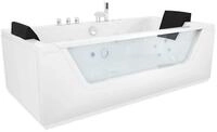 AcquaVapore Whirlpool-Badewanne Whirlpool Pool Badewanne Wanne W83-C-ALL 180x90,