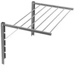 ABJ Wandw&auml;schetrockner, Zusammenklappbar; Trockenl&auml;nge von 3,60 m bis 6,00 m...