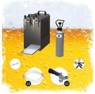 ich-zapfe Bierzapfanlage Komplett Set - Zapfanlage STREAM 80 Bierkoffer,
