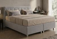 Home Collective Boxspringbett Polsterbett Bett Doppelbett w&auml;hlbare Matratze,...