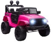 HOMCOM Elektro-Kinderauto 12V Elektroauto mit 2,4G Fernbedienung 2x35W Motor