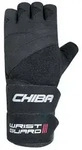 Chiba Trainingshandschuhe Fitness Handschuhe Wristguard IV schwarz - 1 Paar schwarz
