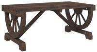 vidaXL Gartentisch Garten-Couchtisch 90x50x40 cm Massivholz Tanne (1-St)