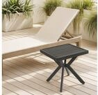 STILVORA Beistelltisch aus Aluminium,Quadrat Couchtisch Beistelltisch f&uuml;r