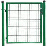 Hanseatischer Drahthandel Gartentor, Gr&uuml;n-beschichtet 1-fl&uuml;gelig 1000 x 800 mm