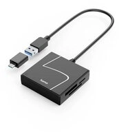 Hama Speicherkartenleser Externer Speicherkartenleser USB-C&reg; Schwarz 00200148