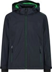 CMP Skijacke KID JACKET SNAPS HOOD ANTRACITE -DEEP MINT