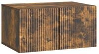 vidaXL TV-Schrank Wandmontierter TV-Schrank 59,5 x 41 x 30 cm R&auml;uchereiche...