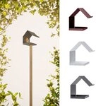 Alberts Zaun Alberts 355074 Vogelh&auml;uschen Spitzdach, Nistkasten aus Stahl in...