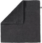 Rhomtuft Badematte Pur, 100% Baumwolle, Wendemodell grau 50.00 cm x 75.00 cm