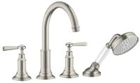 hansgrohe Wannenarmatur Axor Montreux 4-Loch Fliesenrandarmatur mit Hebelgriff
