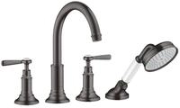 hansgrohe Wannenarmatur Axor Montreux 4-Loch Fliesenrandarmatur mit Hebelgriff