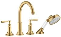 hansgrohe Wannenarmatur Axor Montreux 4-Loch Fliesenrandarmatur mit Hebelgriff
