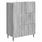 vidaXL Sideboard Sideboard Sonoma-Grau 66 x 34,5 x 91,5 cm Holzwerkstoff (1 St)
