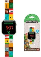 Minecraft Digitaluhr Minecraft Elements digitale LED-Uhr f&uuml;r Kinder, (1-tlg)