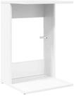 vidaXL Beistelltisch Beistelltisch Wei&szlig; 40 x 38 x 62,5 cm Holzwerkstoff (1-St)