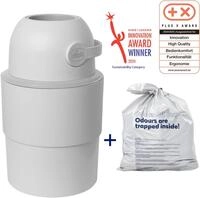 Chicco Windeleimer Odour Off, inkl. 1 Pack M&uuml;llbeutel Odouzr off, teilweise aus