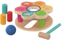 goki Klopfbank Klopfbank Hammerbank Holz Motorikspiel Steckspiel Kinder ab 1...