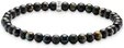 THOMAS SABO Silberarmband Thomas Sabo Unisex-Armband 925er Silber Obsidian, Modern