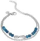 TOM TAILOR Armband Schmuck Geschenk Edelstahl Infinity Unendlichkeitsschleife,...