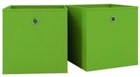 VCM Faltbox Aufbewahrungsbox 2er Set Boxas H. 28 x B. 27 x T. (Spar-Set, 2),