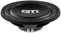 Crunch flacher Subwoofer mit ALU-Membran 30cm Auto-Subwoofer