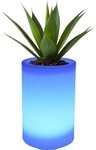 smartwares Au&szlig;en-Stehlampe Smartwares LED Solarleuchte Blumentopf OSL_60085