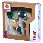 Eichhorn Bei&szlig;ring-Rassel Eichhorn Baby Babywelt Holz HIPP Bei&szlig;ring gr&uuml;n...