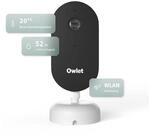 Owlet Baby Care DE Babyphone Video&uuml;berwachung mit App, 2K-HD, Temperatur- &