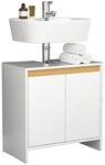 VCM Waschbeckenunterschrank Badezimmer Unterschrank Malira H. 60 x B. 58 x T....
