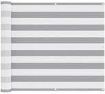 vidaXL Balkonsichtschutz Balkonsichtschutz 90 x 300 cm Oxford-Stoff Rechteckig...