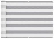 vidaXL Balkonsichtschutz Balkonsichtschutz 75 x 600 cm Oxford-Stoff Rechteckig...