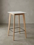 KADIMA DESIGN Bartisch Eleganter standfester Bistrotisch f&uuml;r Zuhause & B&uuml;ro