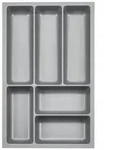 SO-TECH&reg; Besteckeinsatz ORGA-BOX 3 Leinwandstil f&uuml;r Nobilia von 08/2012 -...