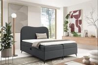 Fun M&ouml;bel Boxbett Bett Schlafzimmerbett BLAIR in Boucl&eacute;stoff Now or Never (mit