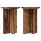 vidaXL Blumenst&auml;nder Pflanzenst&auml;nder 2 Stk. Altholz &Oslash;29,5 x 40 cm...