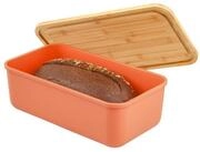 bremermann Brotkorb Brotkasten mit Bambus-Deckel, Brotbox, Schneidebrett,...