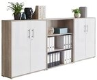 BMG M&ouml;bel Aktenschrank Office Edition 9 (Schrankwand Set, 3tlg) abschlie&szlig;bar,...