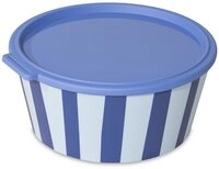 KOZIOL Aufbewahrungssch&uuml;ssel NORA BOX 2,2l STRIPES Schale 2,2l mit Deckel,