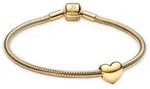Pandora Armband 68578, Geschenkset Damen Be Love Herz Goldfarben goldfarben 19...