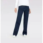 MAC Weite Jeans Dream Wide authentic mit formendem Shaping-Effekt blau 46