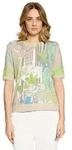 Betty Barclay Kurzarmshirt Damen mit Aufdruck (1-tlg) beige 36 EU