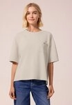 STREET ONE STUDIO T-Shirt aus softem Materialmix