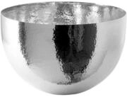 Fink Dekoschale MIRTA Schale - silberfarben - Edelstahl - H. 13cm x B. 21cm x...
