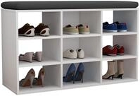 VCM Schuhregal Schuhschrank Hinsol H. 50 x B. 80 x T. 30 cm