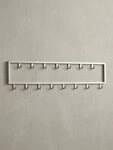 KADIMA DESIGN Wandgarderobe Garderobe, Stilvoller Kleiderschrank mit 15 Haken