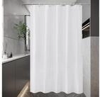 EurCross Duschvorhang Schmaler Duschvorhang 150x180 Wei&szlig; Polyester...