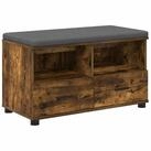vidaXL Sitzbank Flurbank R&auml;uchereiche 80 x 38 x 46 cm (1-St)