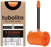 Tubolito Fahrradschlauch tubolito S-Tubo-CX/Gravel-All TPU Schlauch 41g schwarz...